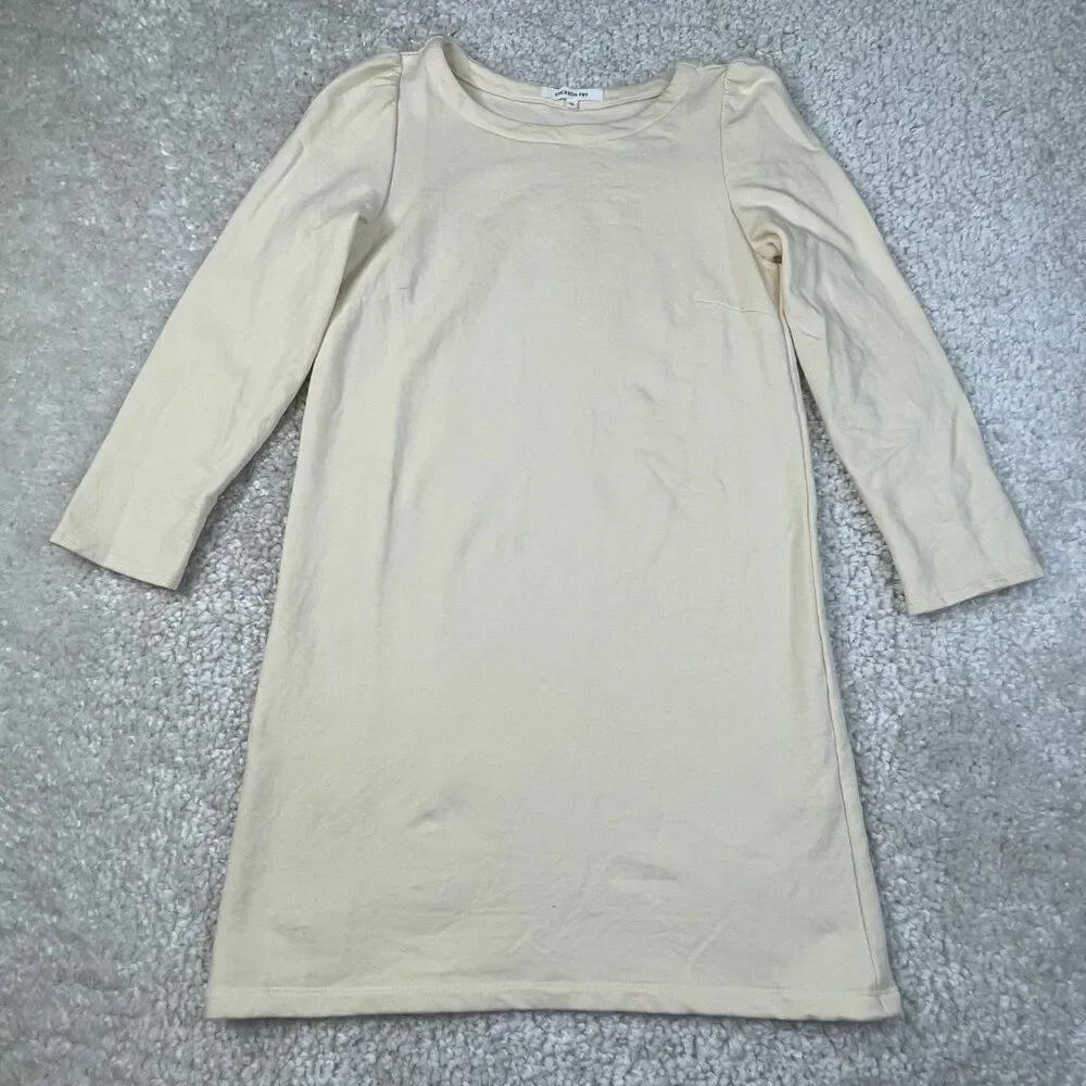 Emerson Fry Alice Sweater Dress Cream Ivory Womens XS